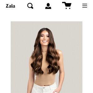 NEW Zala Invisi-Tape Hair Extensions - 22 inch length (120g) and 18 inch (50g)
